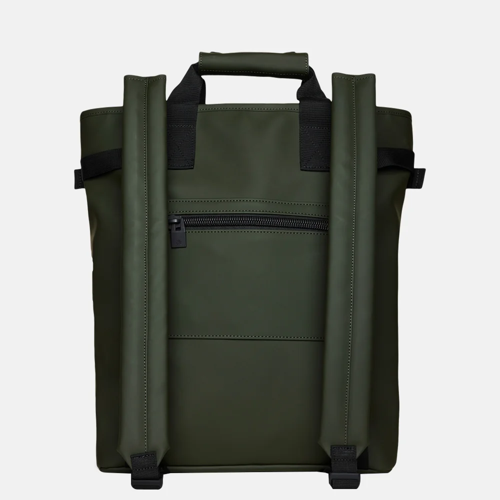 Rains Texel rugzak 15 inch green bij Duifhuizen