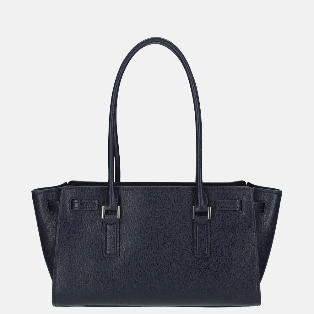 Michael Kors Hamilton schoudertas tote S dress blue bij Duifhuizen