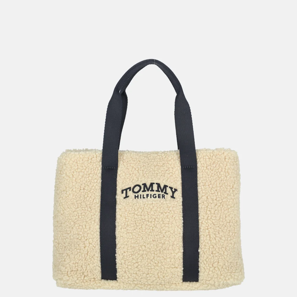 Tommy Hilfiger handtas teddy ivory silk bij Duifhuizen