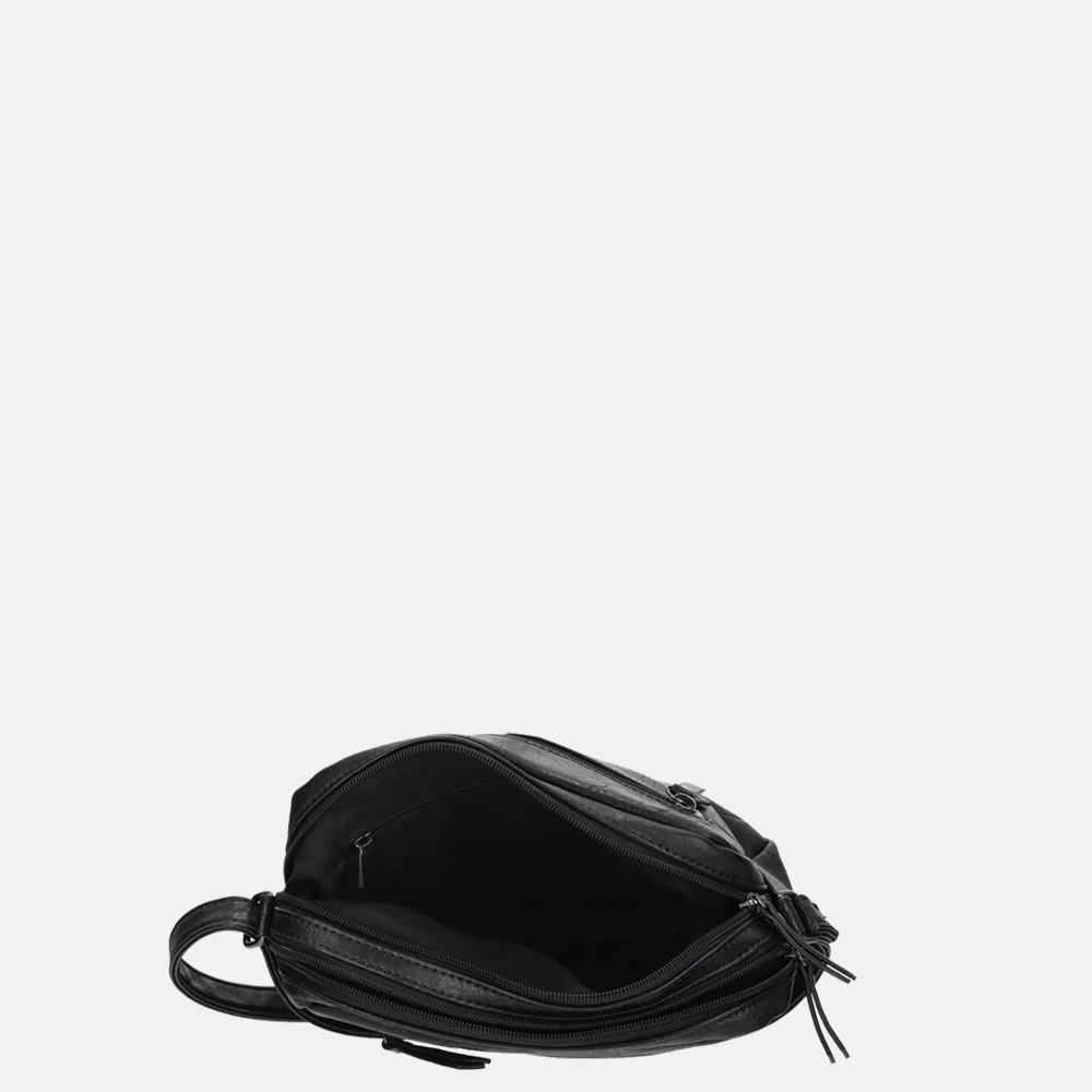 Enrico Benetti Julia crossbody tas zwart bij Duifhuizen
