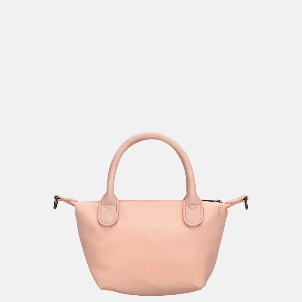 Charm London Buckingham Mono crossbody tas XS lichtroze bij Duifhuizen
