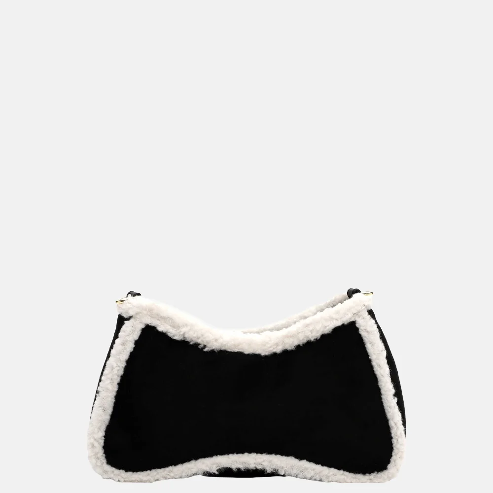 Emily & Noah Heidenrose crossbody tas black bij Duifhuizen