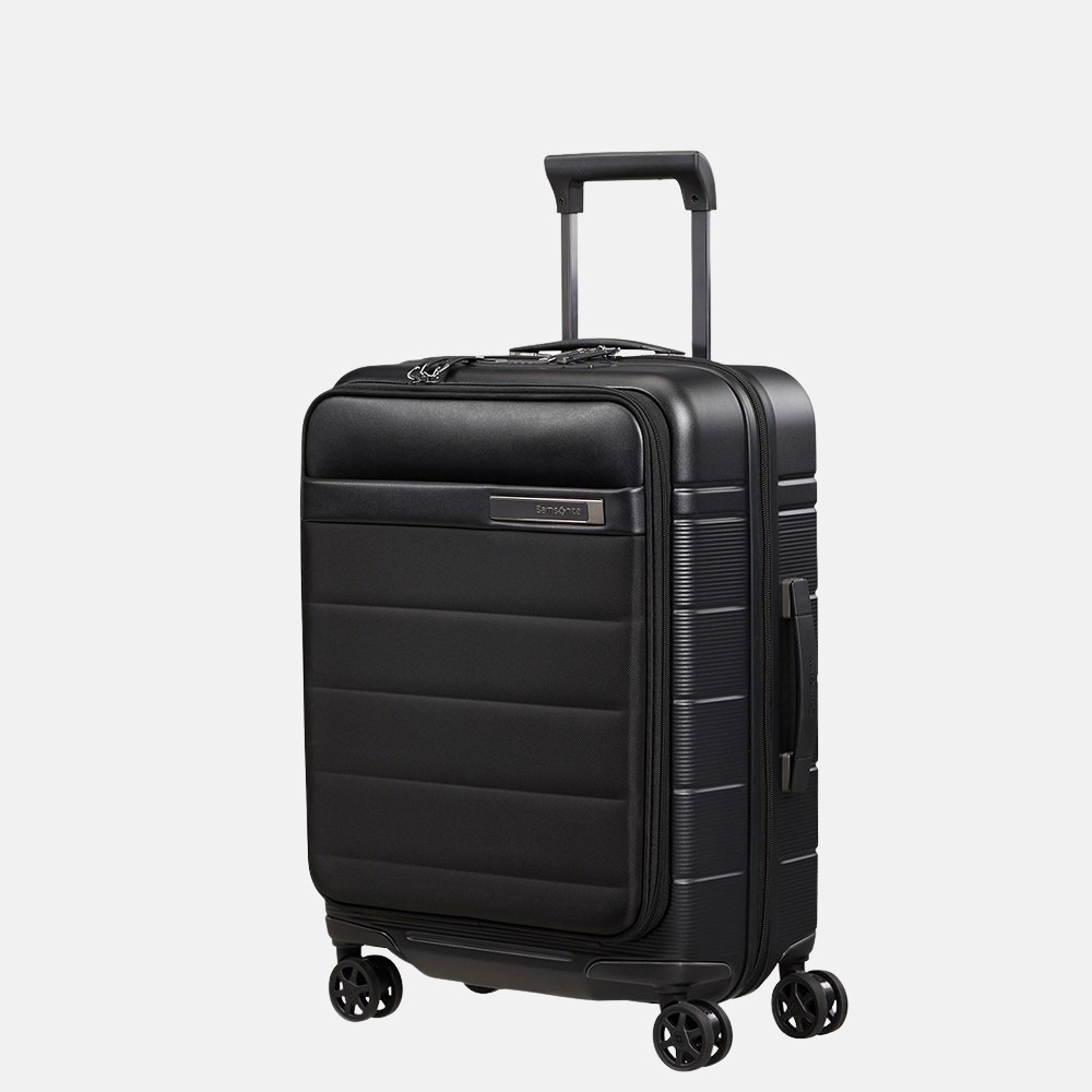 Samsonite Neopod handbagage spinner 55 cm Exp Easy Access black bij Duifhuizen