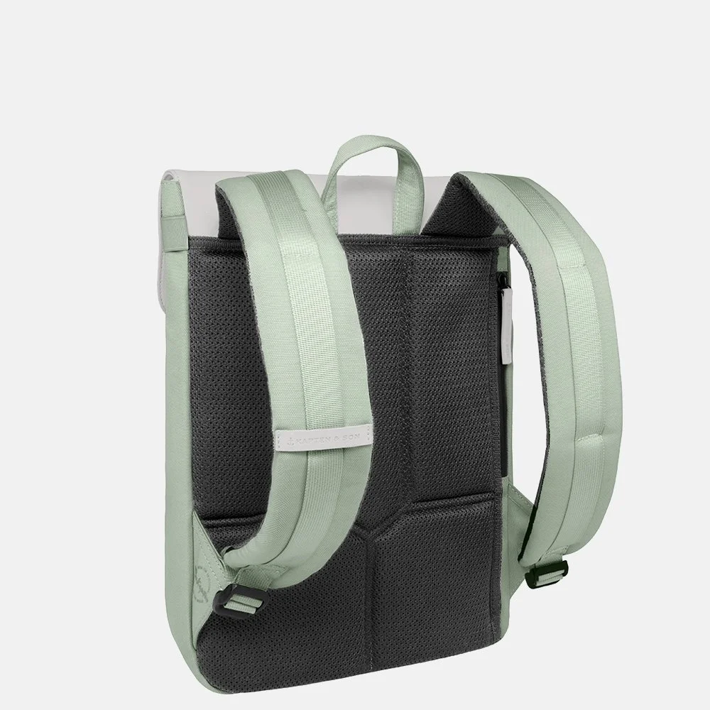 Kapten & Son Fyn rugzak 15 inch muted mint sprinkled bij Duifhuizen