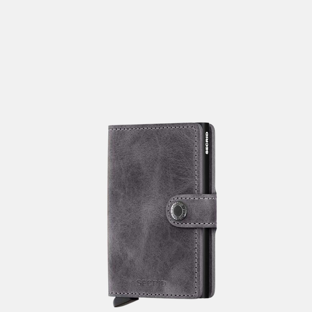 Secrid Miniwallet pasjeshouder vintage grey-black