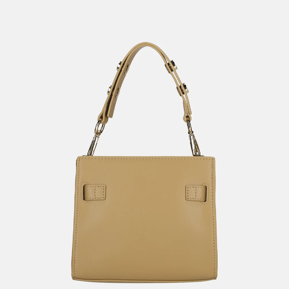 Tommy Hilfiger Heritage satchel handtas mini safari canvas bij Duifhuizen