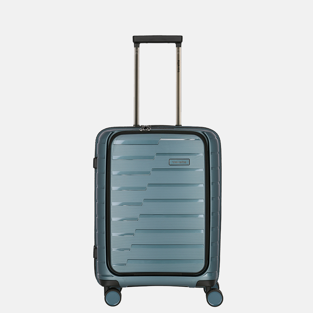 Travelite Air Base handbagage koffer 55 cm ice blue bij Duifhuizen