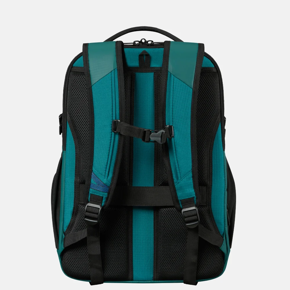 Samsonite Roadseeker laptoprugzak L 17 inch expandable deep teal bij Duifhuizen