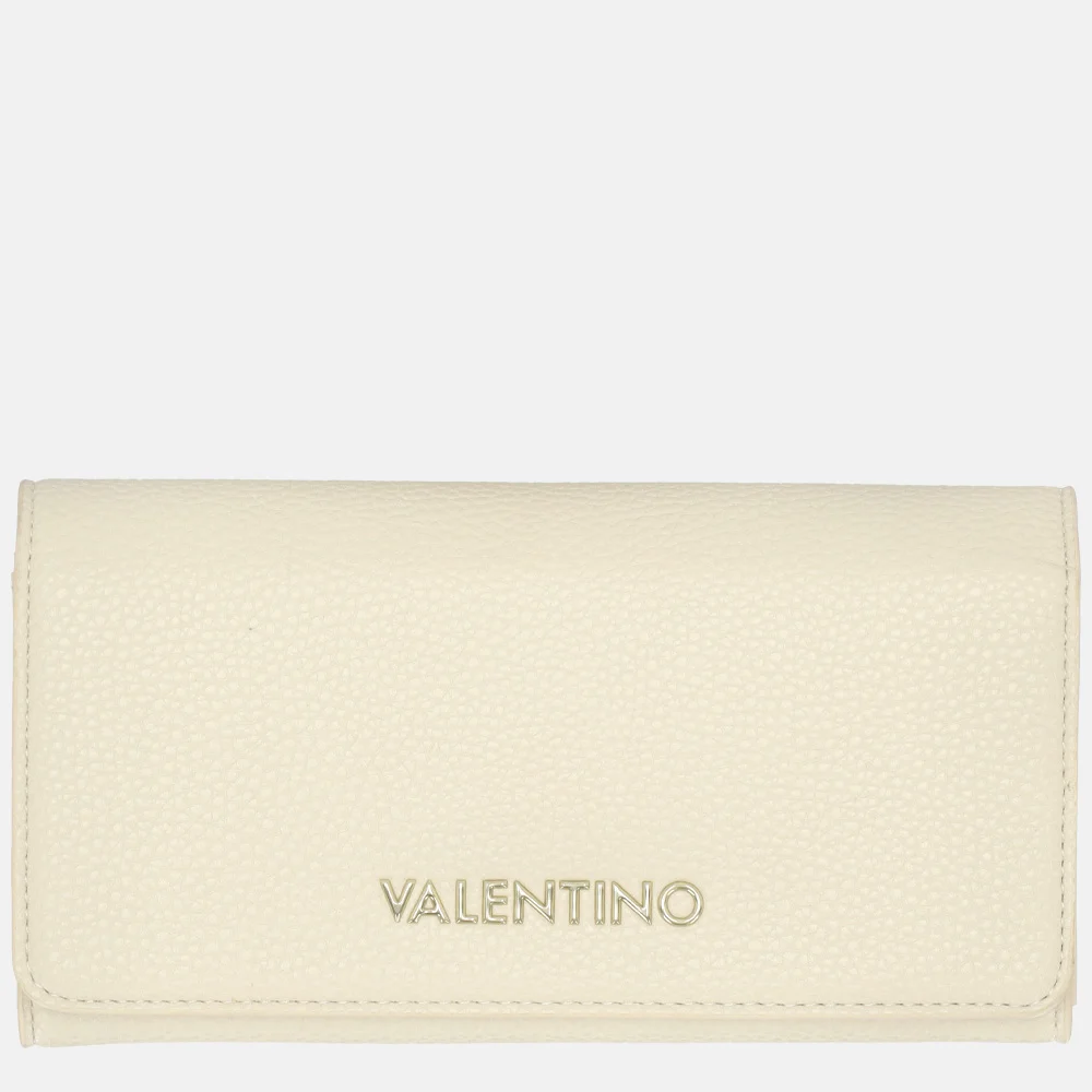 Valentino Bags Brixton portemonnee L ecru bij Duifhuizen