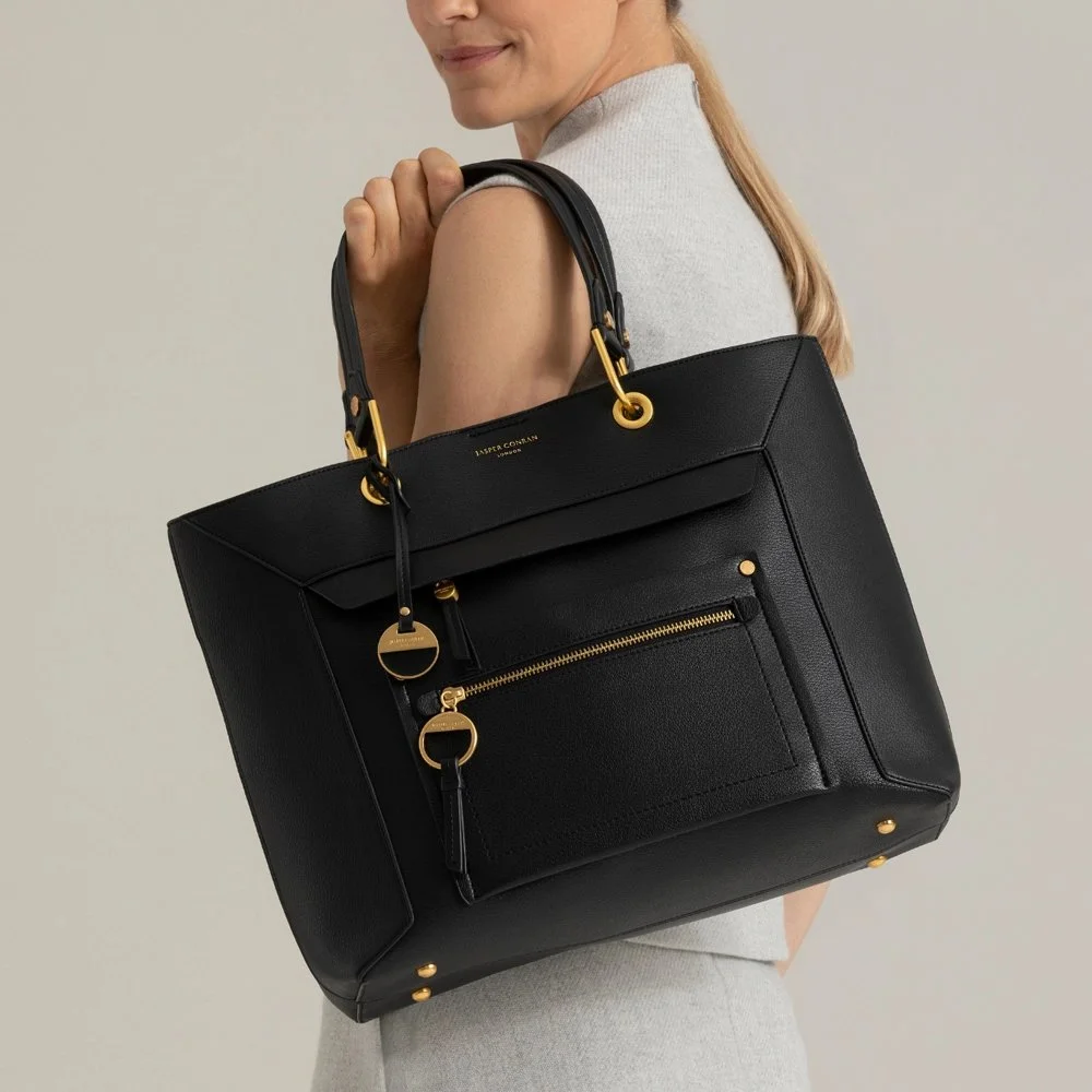 Jasper Conran Agatha schoudertas L black bij Duifhuizen