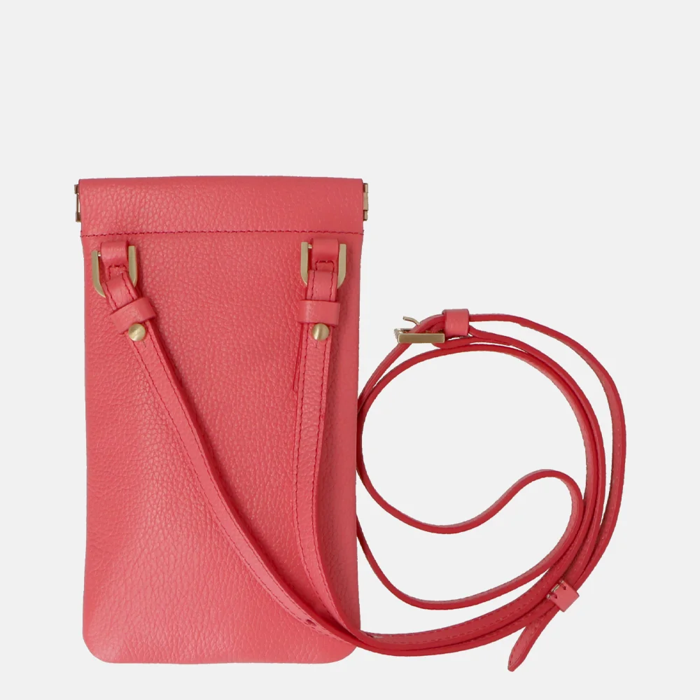 Loulou Essentiels Mia telefoontas grapefruit bij Duifhuizen
