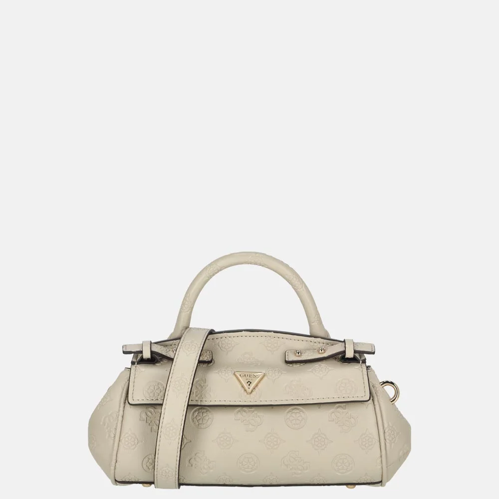 Guess Diana handtas mini light taupe logo