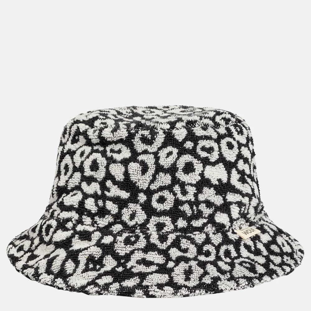 Wouf Coco bucket hoed leopard bij Duifhuizen