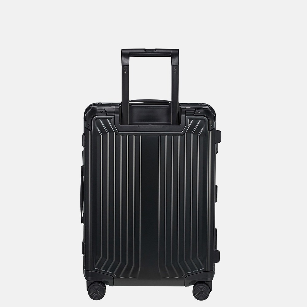 Samsonite Lite-Box Alu spinner 55 cm black bij Duifhuizen