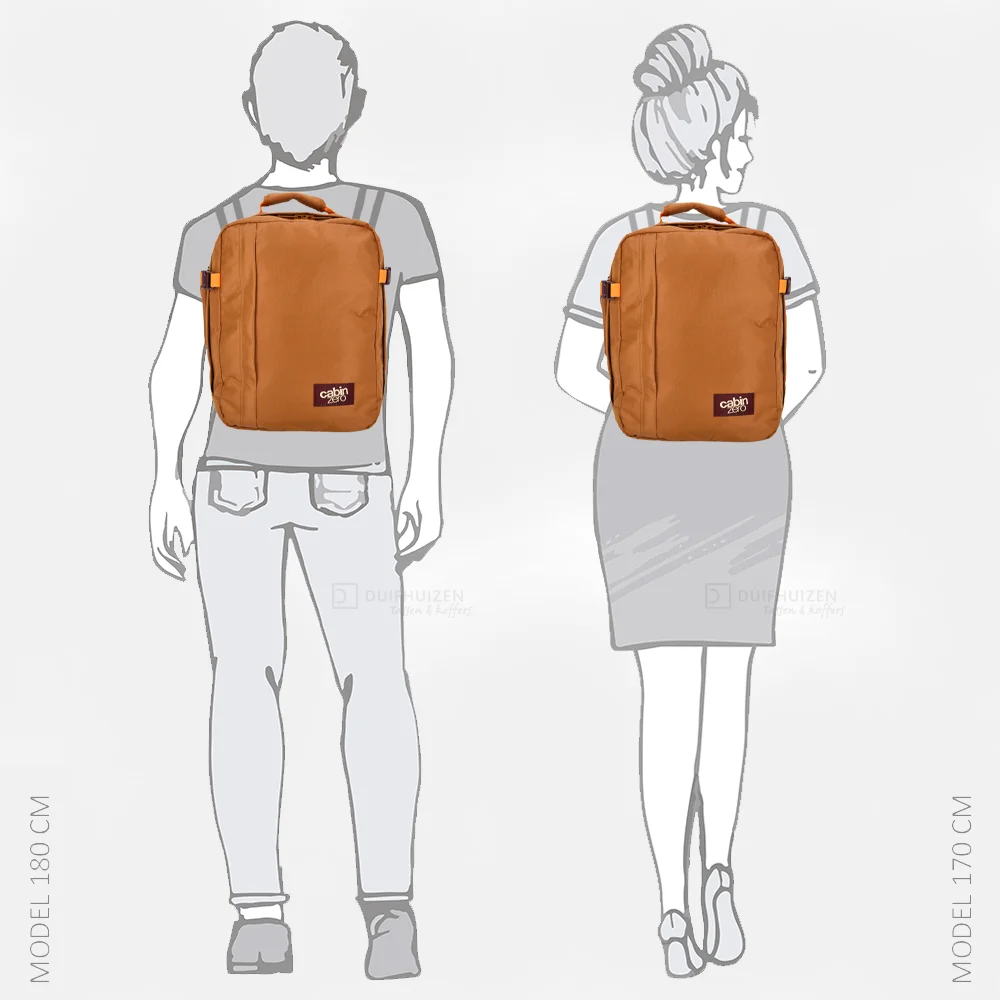 CABINZERO laptoprugzak 15 inch 28L cinnamon bij Duifhuizen