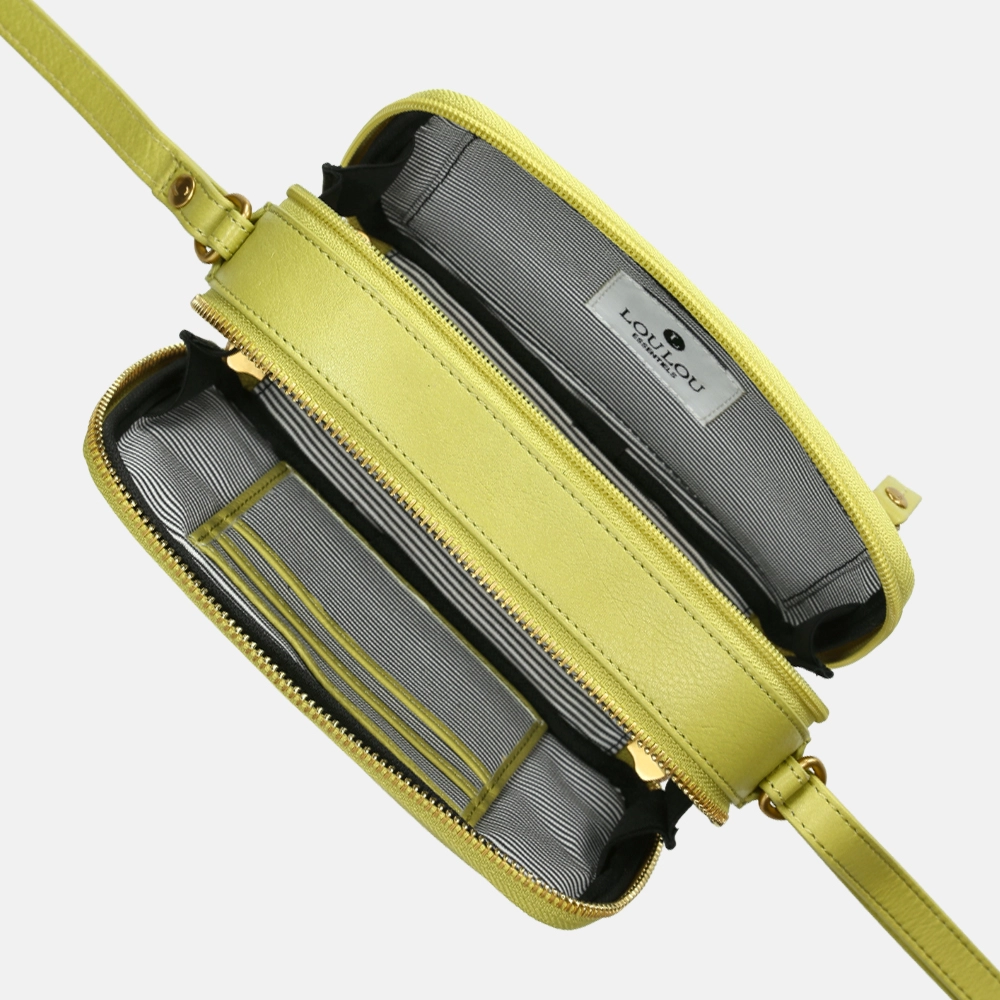 Loulou Essentiels Oasis telefoontas lime bij Duifhuizen