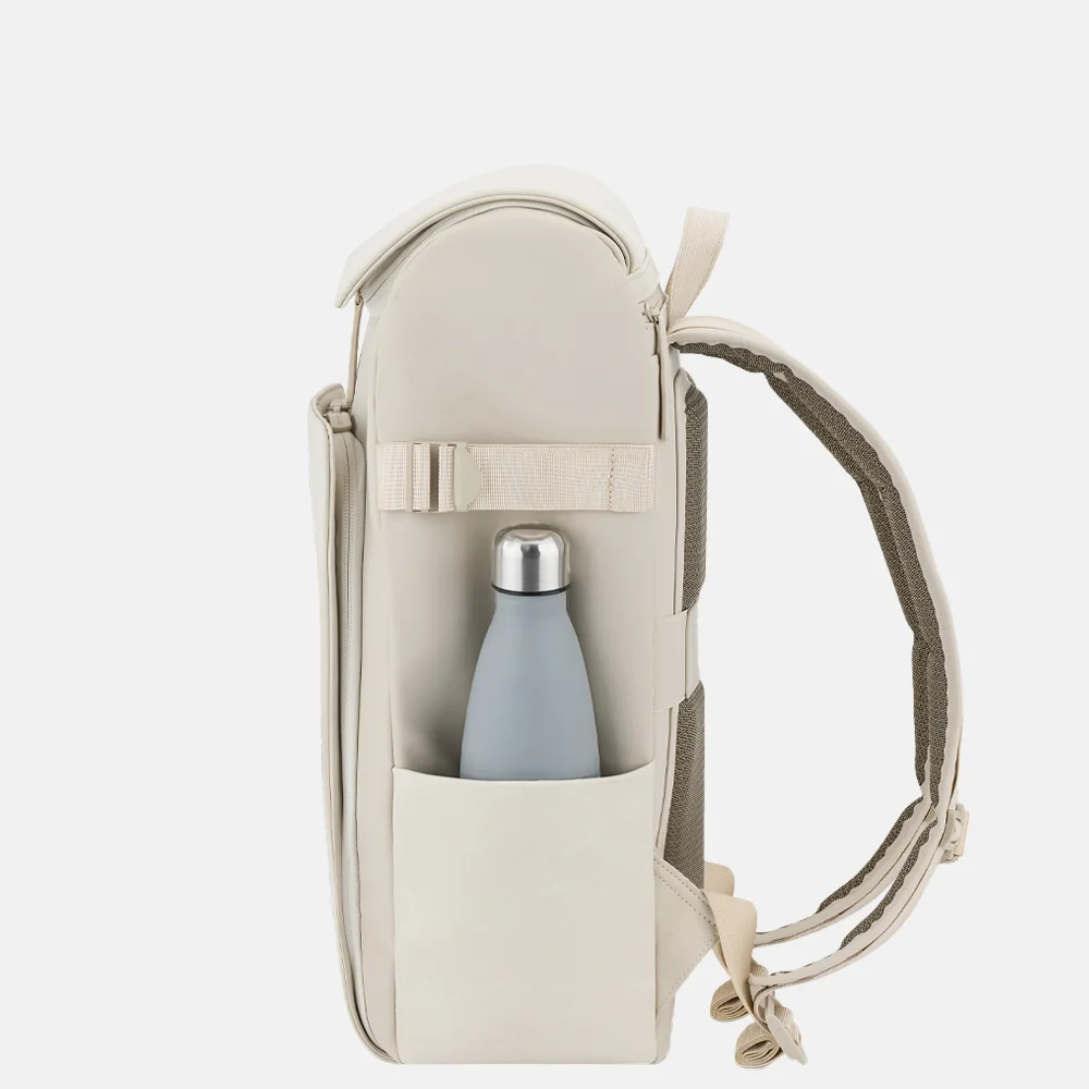 Kapten & Son Bali laptoprugzak 15 inch sandstone bij Duifhuizen