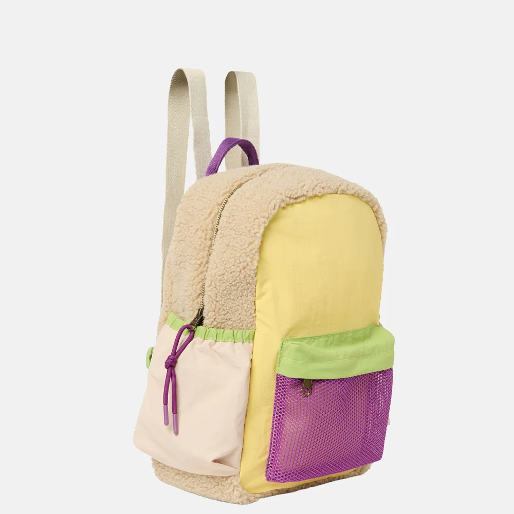 Studio Noos Patchwork kinderrugzak butter yellow bij Duifhuizen