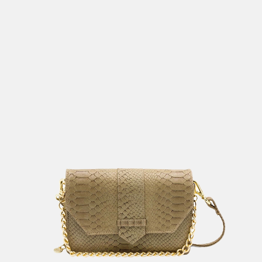 Mosz Kris crossbody tas jungle taupe