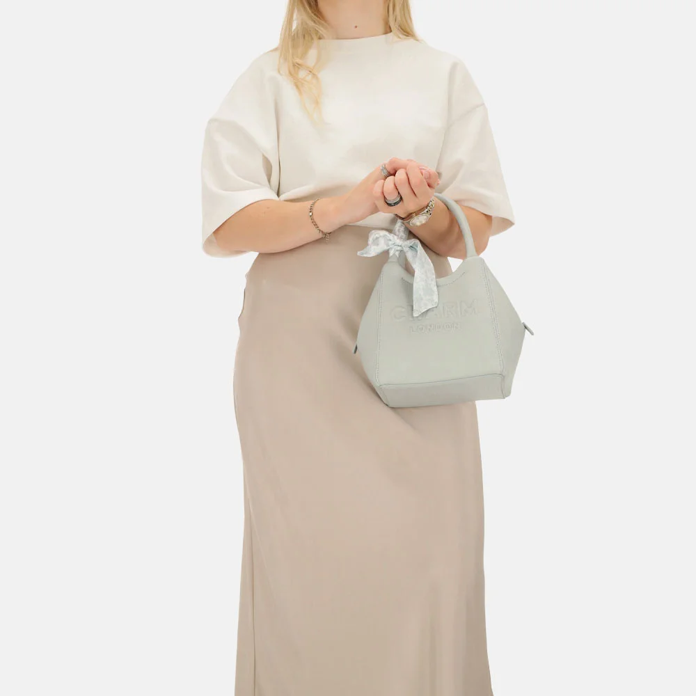 Charm London Bond street handtas S light blue bij Duifhuizen