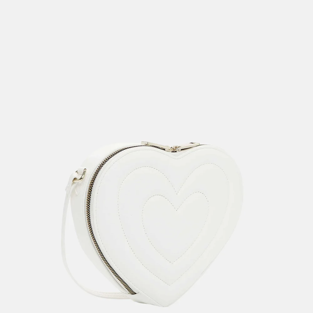 Emily & Noah Julia crossbody tas hart white bij Duifhuizen