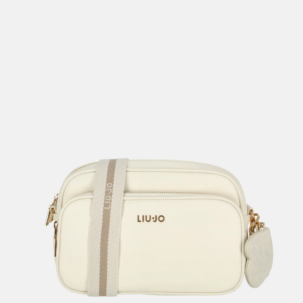 Liu Jo Achala camera case crossbody tas M cream