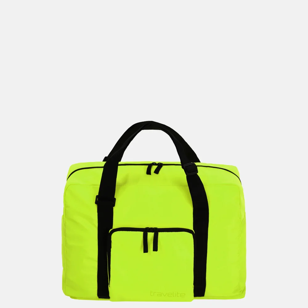 Travelite opvouwbare weekendtas lemon