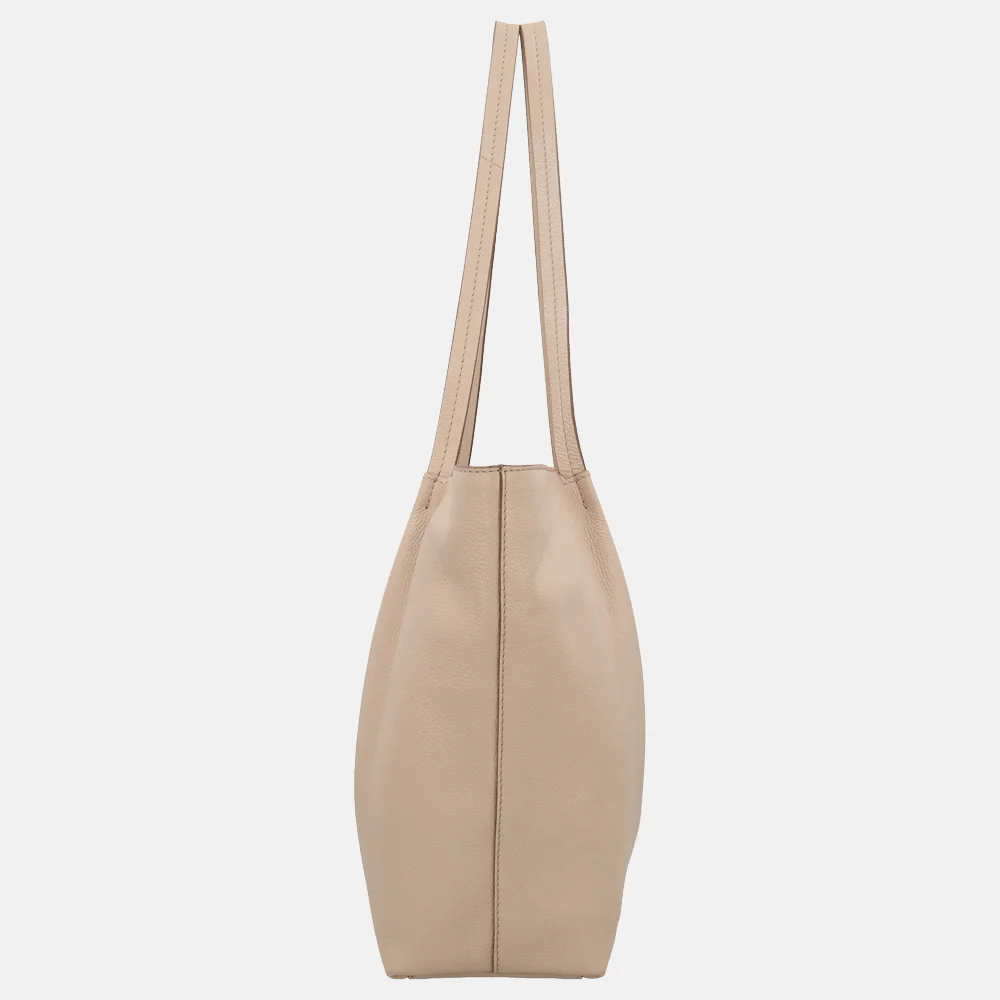 Loulou Essentiels Lola shopper cashmere bij Duifhuizen
