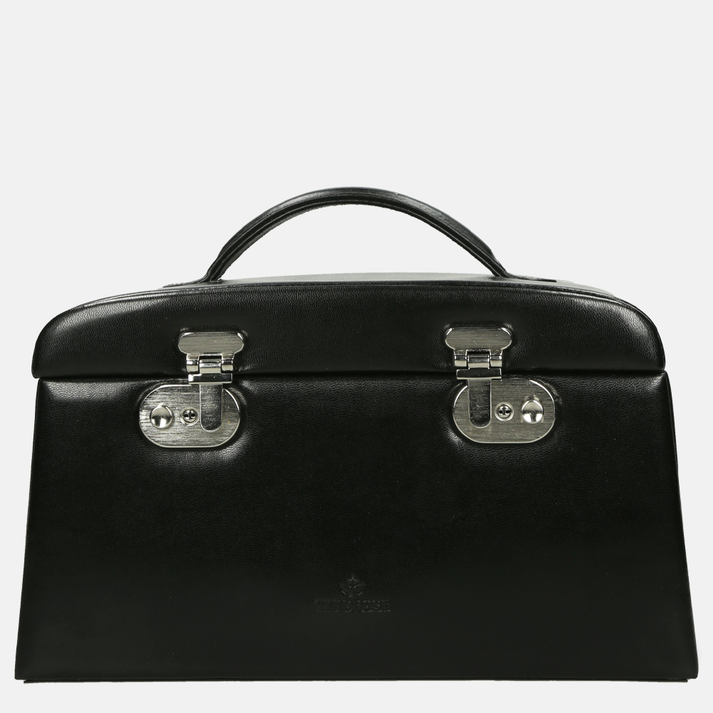 Windrose Merino sieradendoos zwart bij Duifhuizen