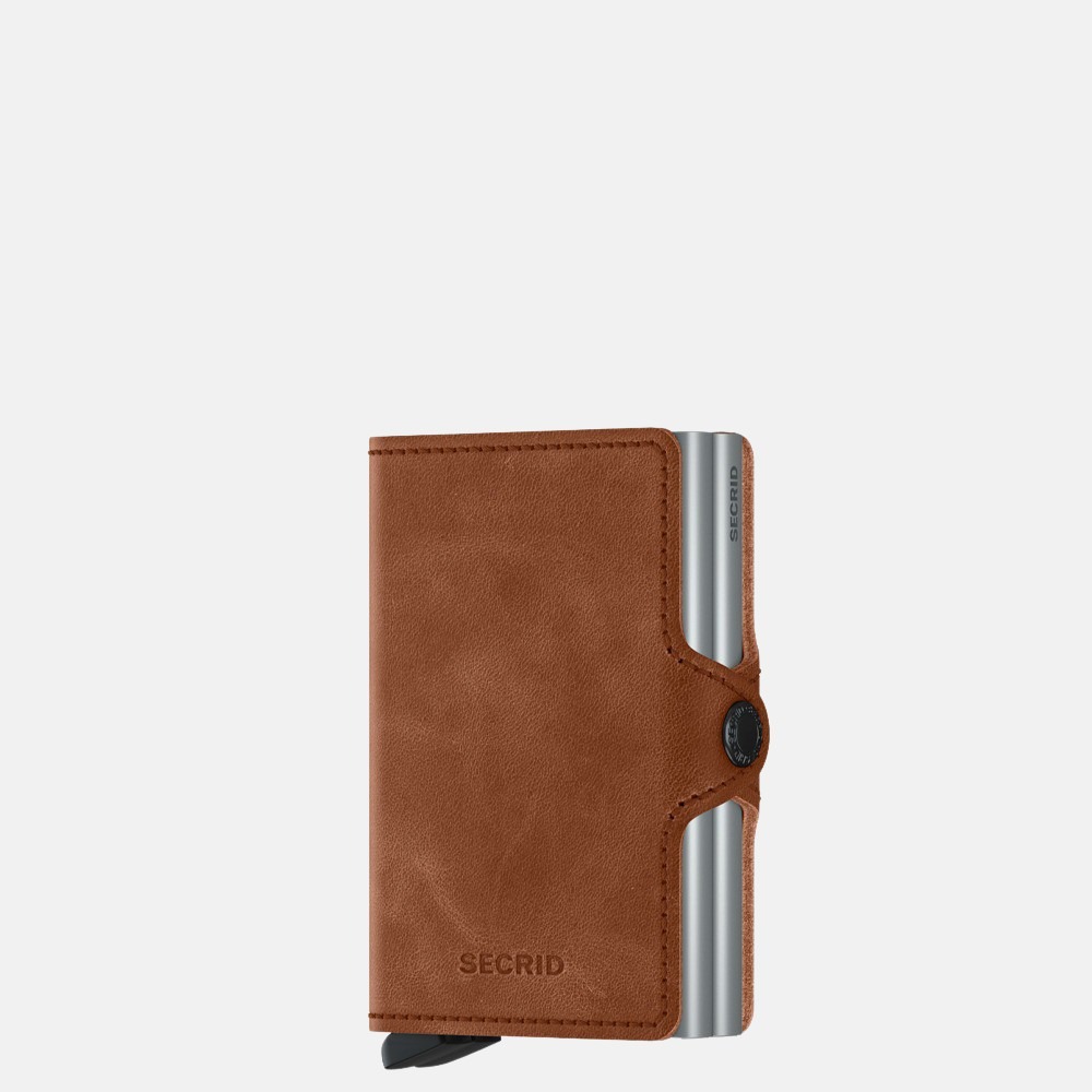 Secrid Twinwallet pasjeshouder vintage cognac bij Duifhuizen