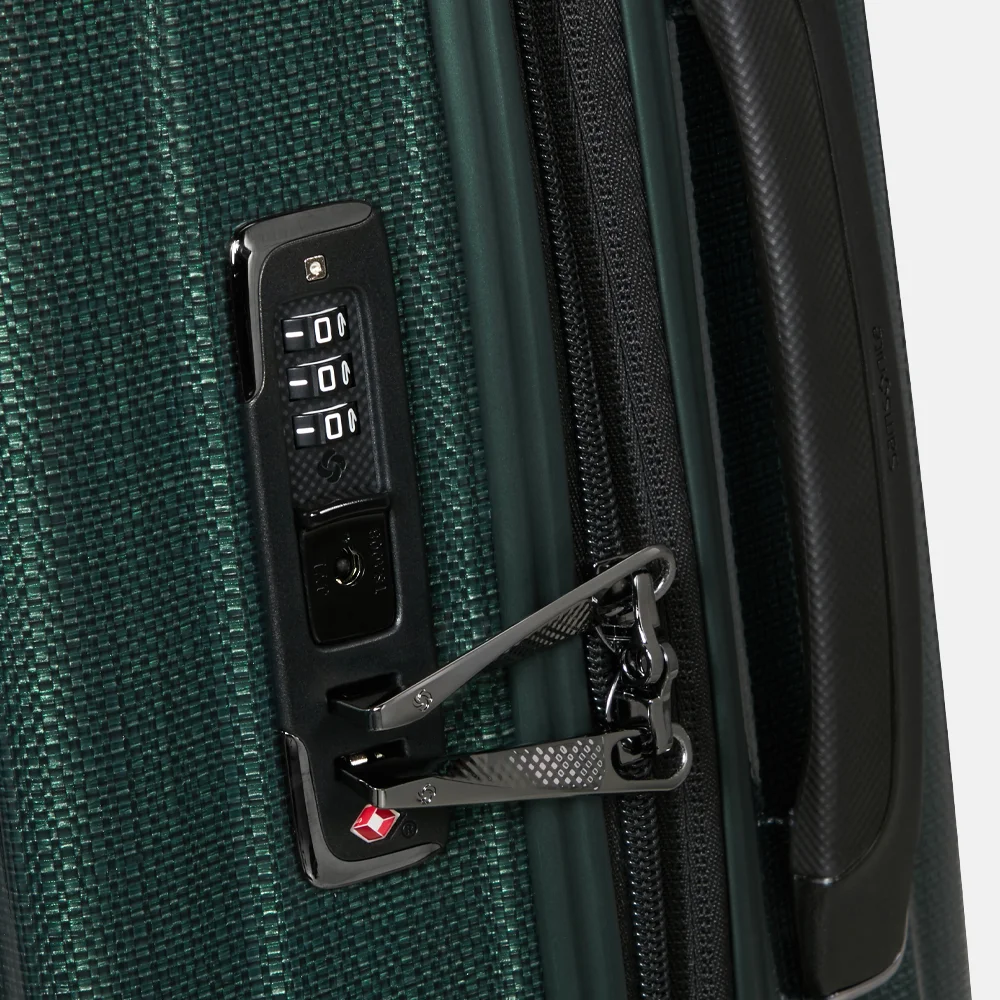 Samsonite Nexis spinner handbagage koffer 55 cm Deep Forest bij Duifhuizen