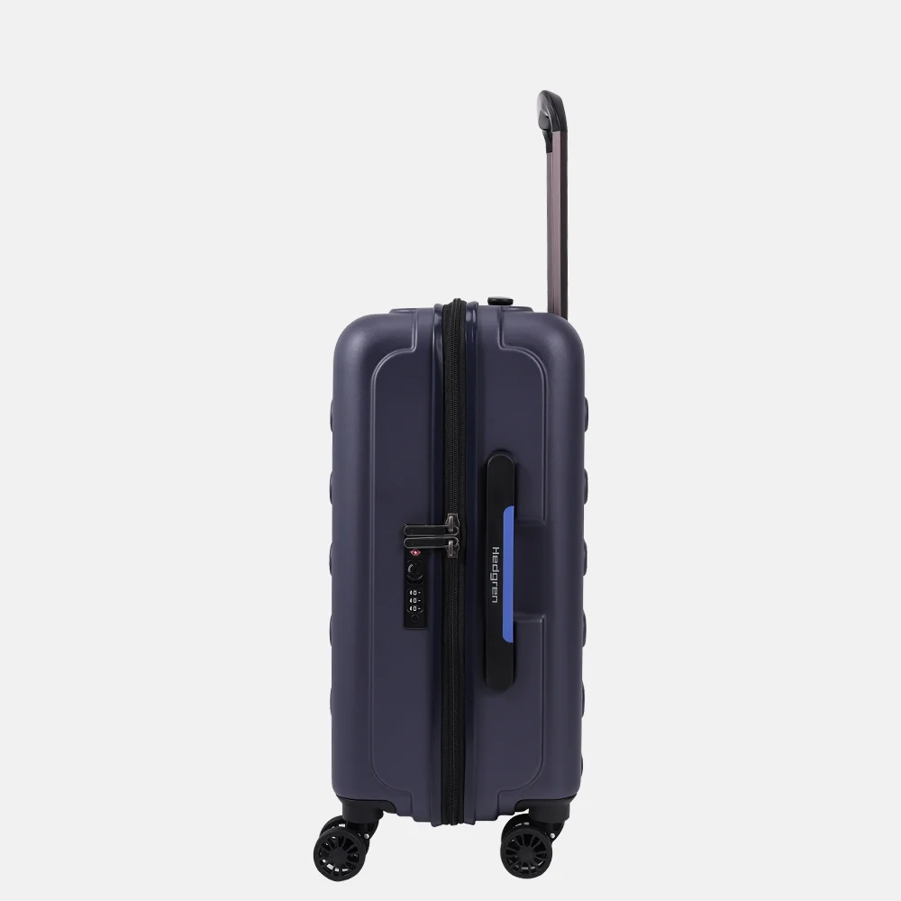 Hedgren Comby spinner handbagage koffer 55 cm peacoat blue bij Duifhuizen