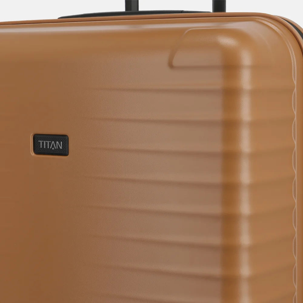 Titan Upgrade reiskoffer 75 cm canyon bronze bij Duifhuizen