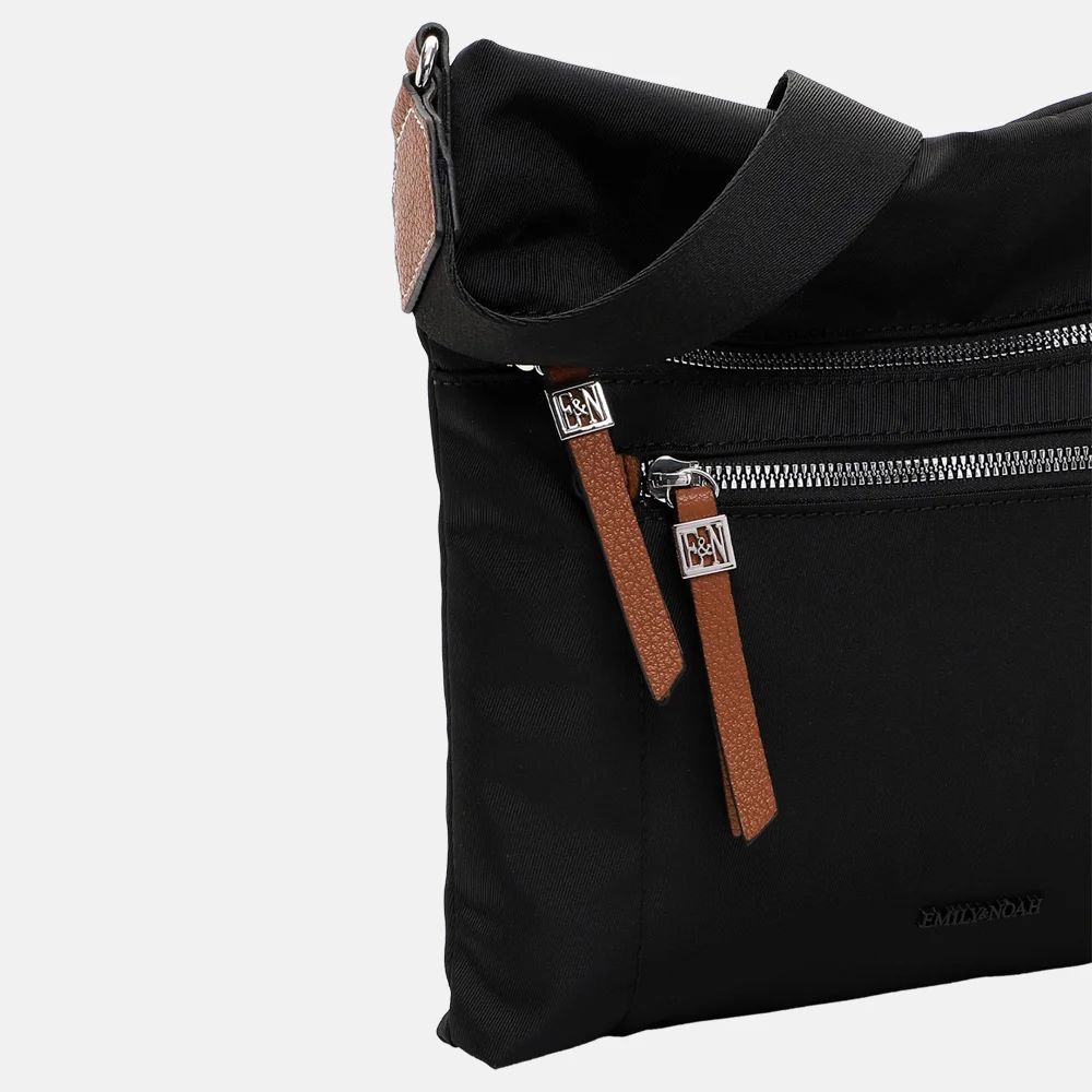 Emily & Noah Esther crossbody tas black bij Duifhuizen