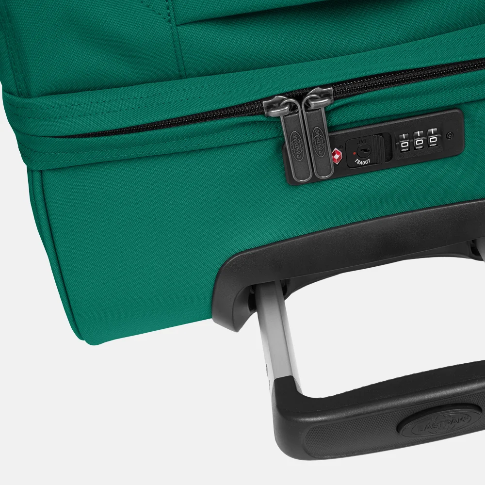 Eastpak Tranverz reistas op wielen L pineneedle green bij Duifhuizen
