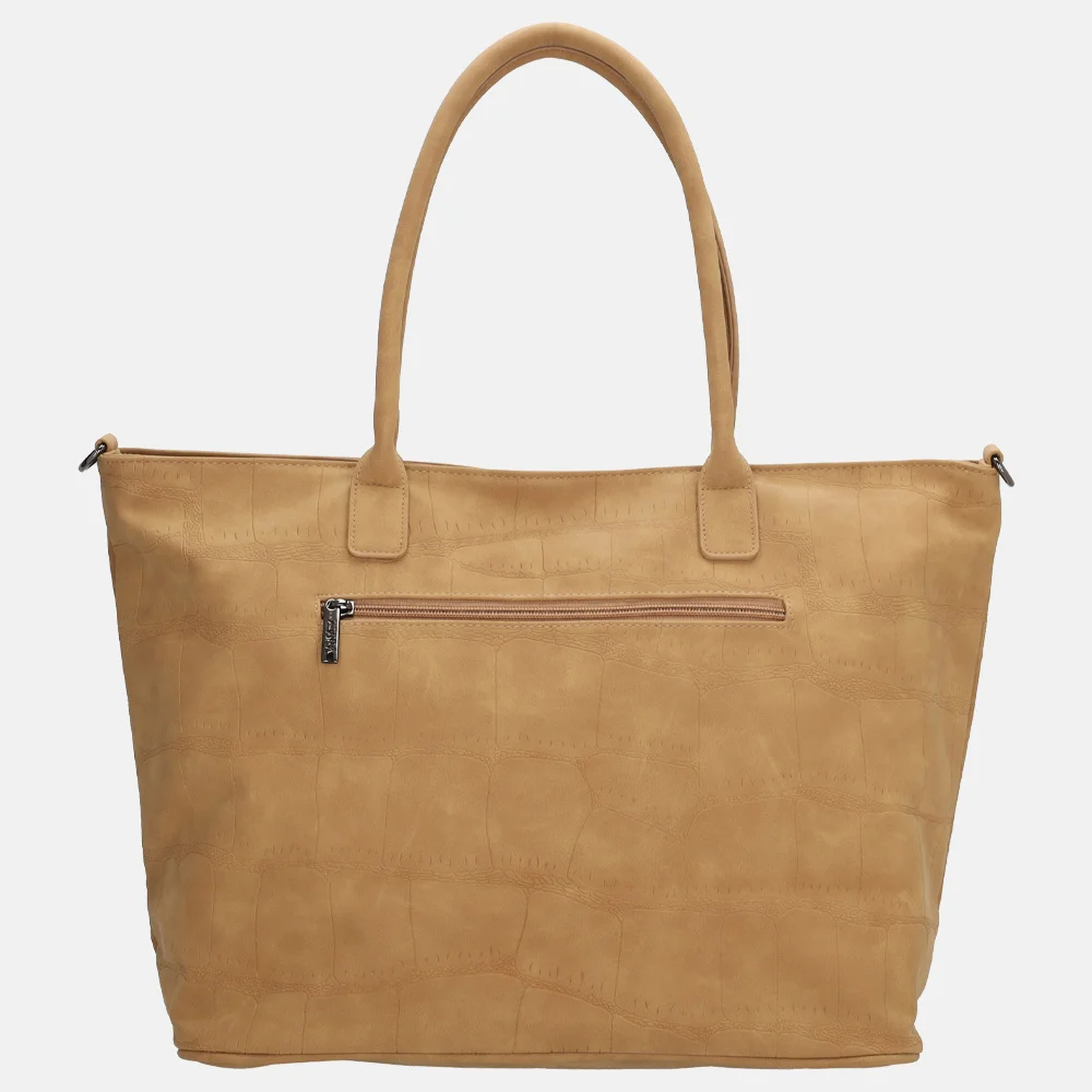 Zebra Trends Mirjam shopper camel bij Duifhuizen