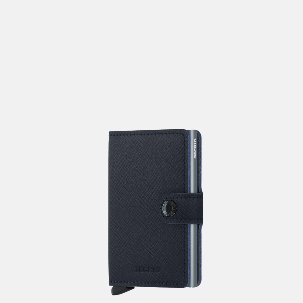 Secrid Miniwallet pasjeshouder saffiano navy