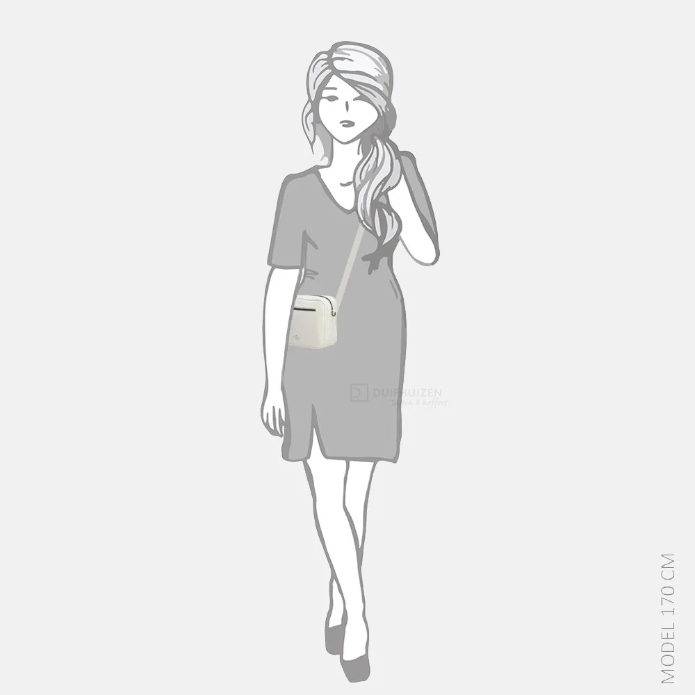 Charm London New York crossbody tas S white bij Duifhuizen