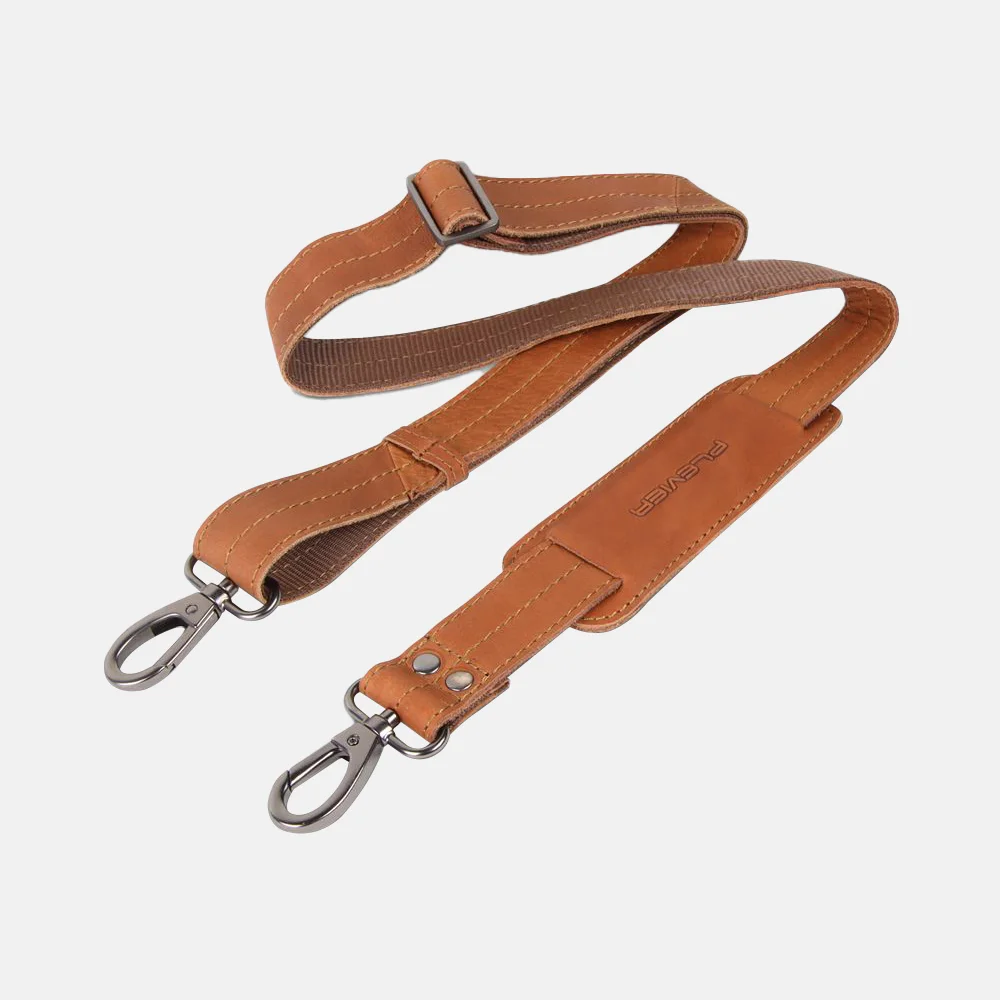 Plevier Millau laptoptas 15 inch cognac bij Duifhuizen