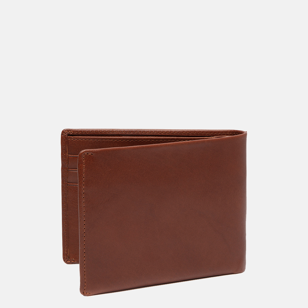 Chesterfield Dakota billfold cognac bij Duifhuizen