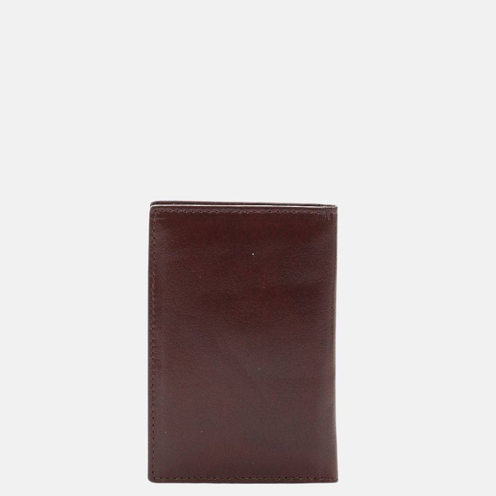 Gio Gini billfold brown bij Duifhuizen