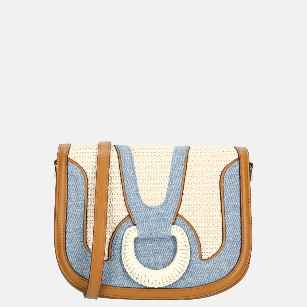 Laurent David crossbody tas cognac bij Duifhuizen