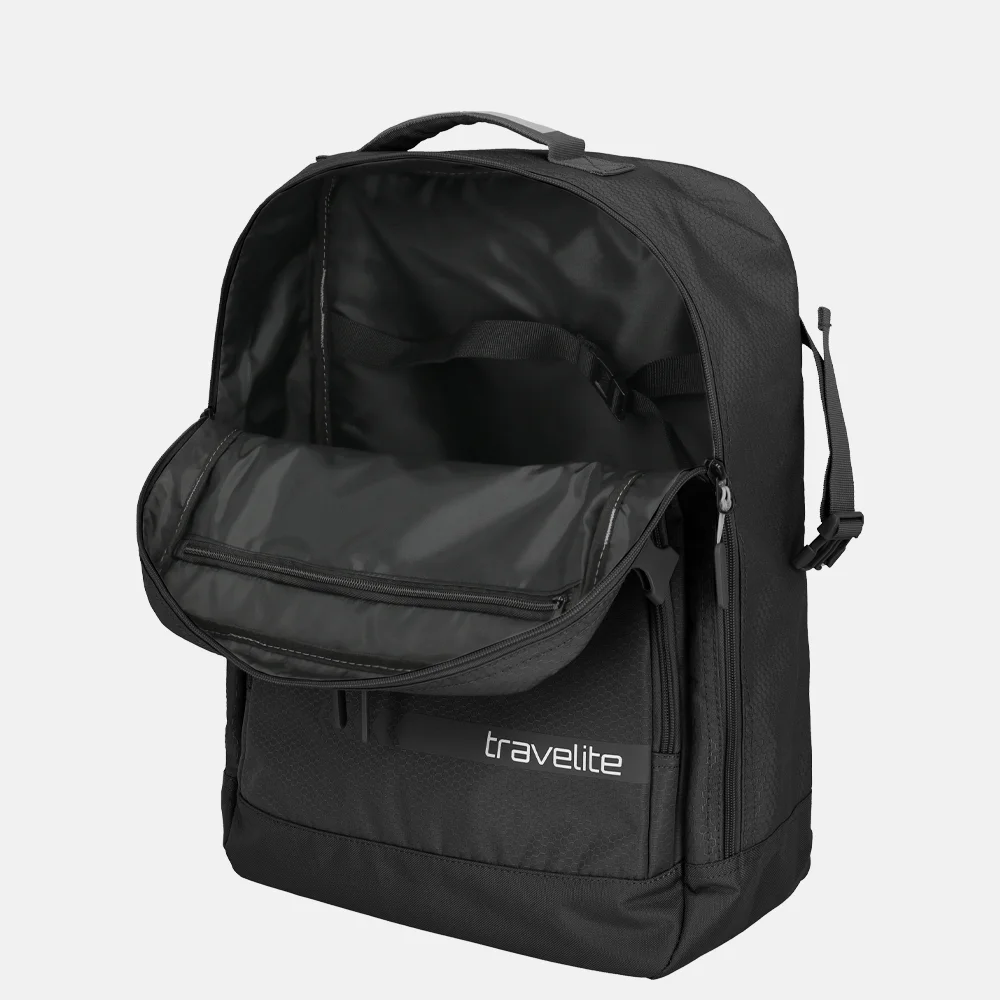 Travelite Kick Off rugzak black bij Duifhuizen