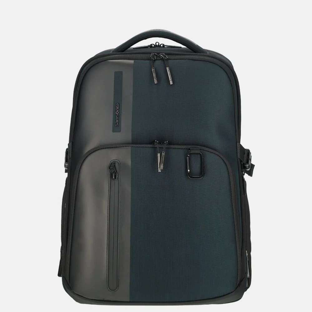 Samsonite Expandable Overnight Biz2go laptoprugzak 17.3 inch deep blue