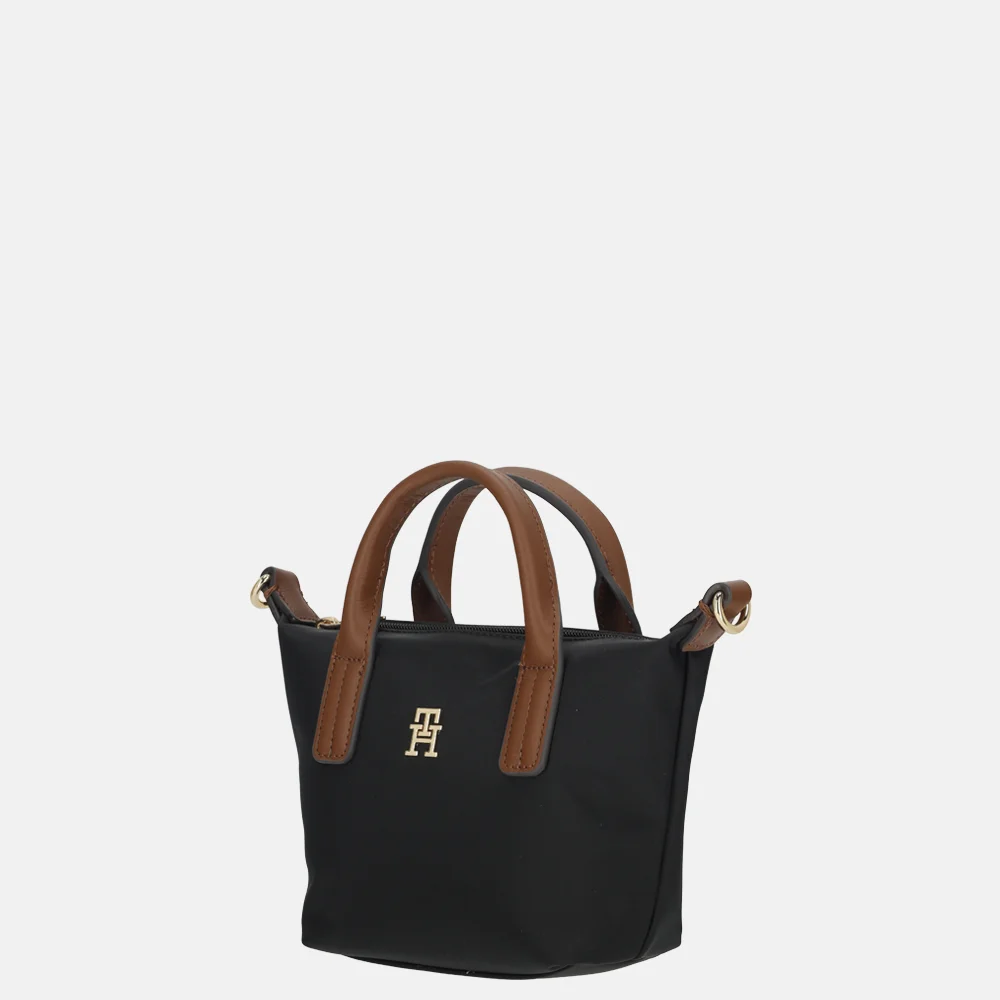 Tommy Hilfiger Popette micro handtas black bij Duifhuizen