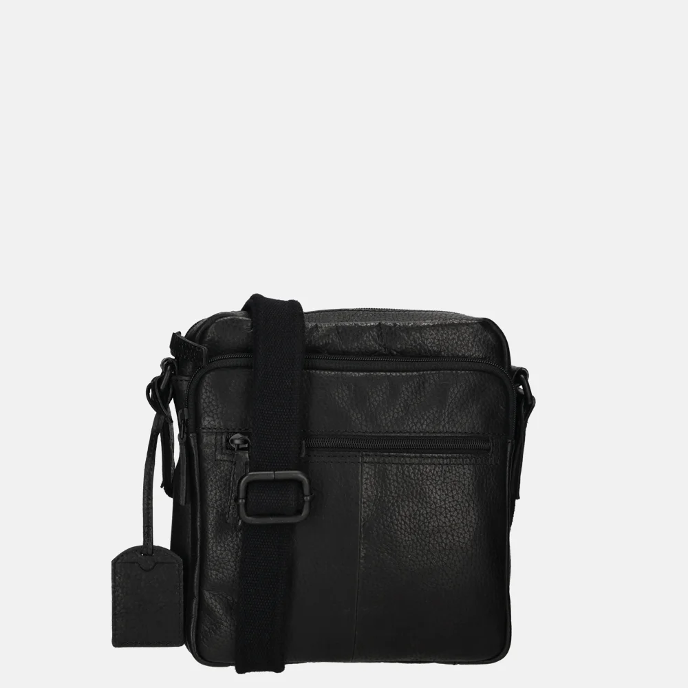 Pylos Sarda crossbody tas black bij Duifhuizen