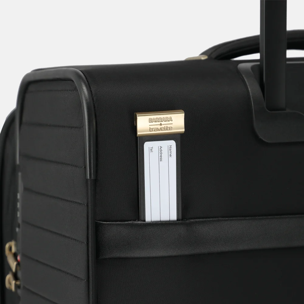 Travelite Barbara Stepp reiskoffer 68 cm  black bij Duifhuizen