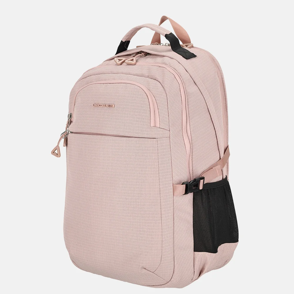 Enrico Benetti Luzern rugzak 17 inch pink bij Duifhuizen