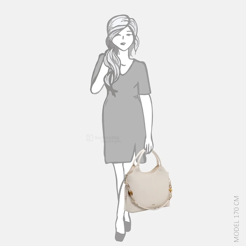 Suri Frey Jeanny shopper beige bij Duifhuizen