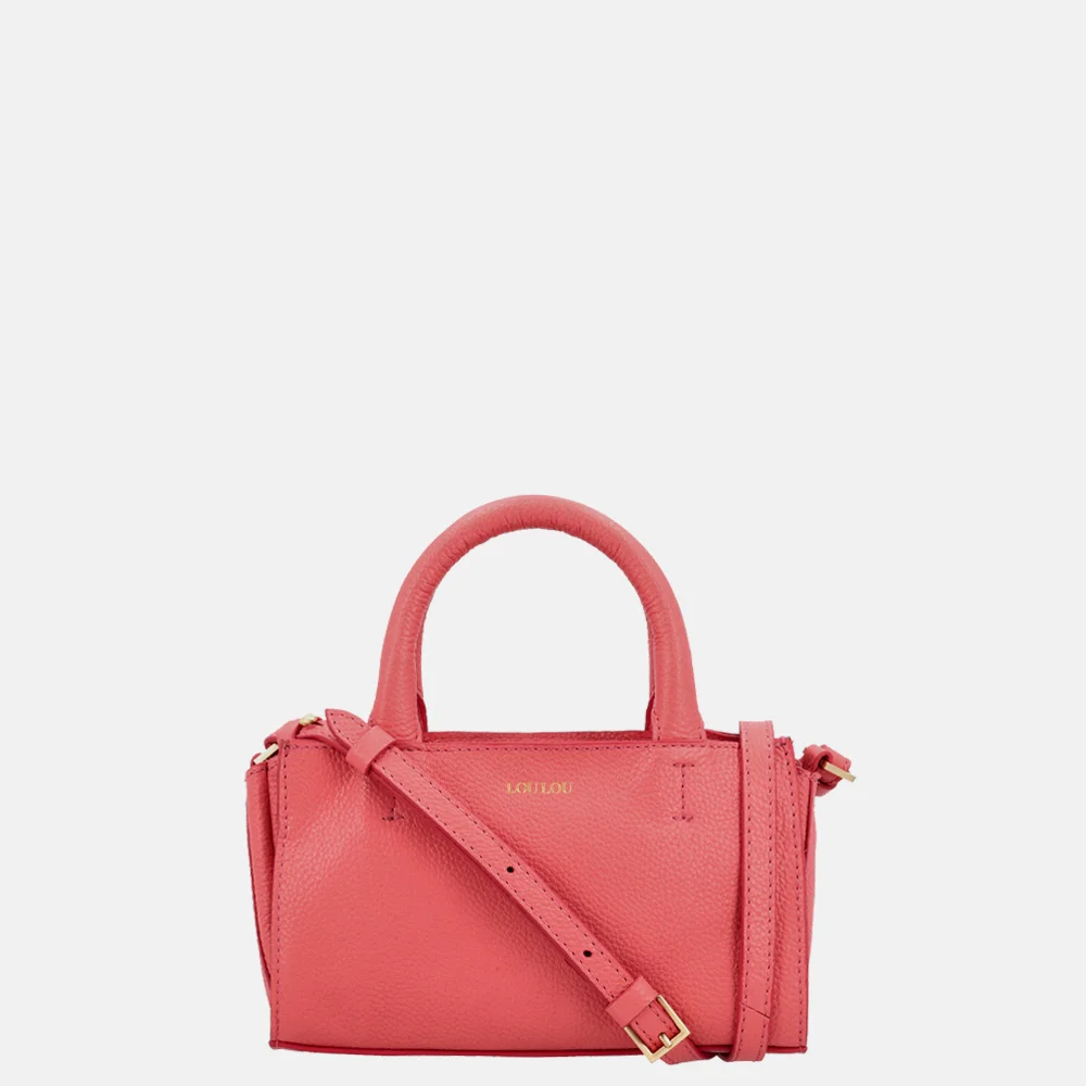 Loulou Essentiels Elise crossbody tas grapefruit